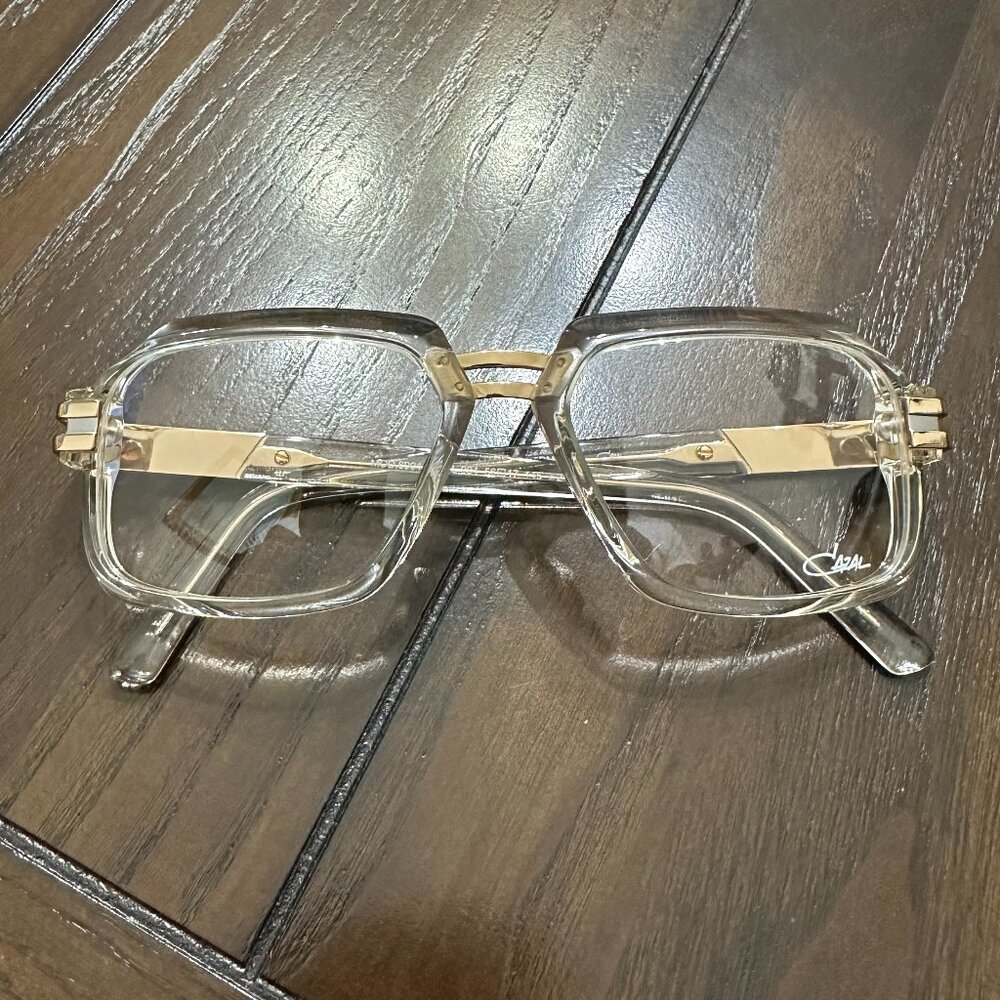 CAZAL Sunglasses 6004 Crystal Transparent Clear Gold